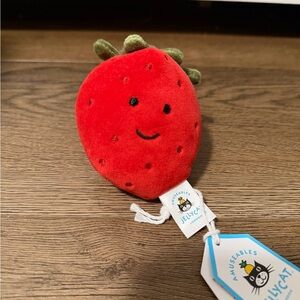 Jellycat Plush Red Strawberry Toy